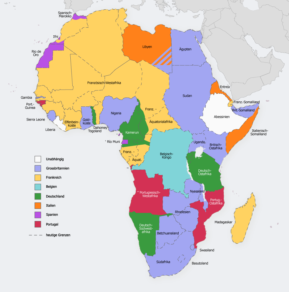 african colonies